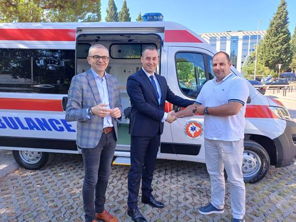 STCU Delivers CBRN Emergency Ambulance to Montenegro, Strengthening Countrys Medical Preparedness and Response Capabilities